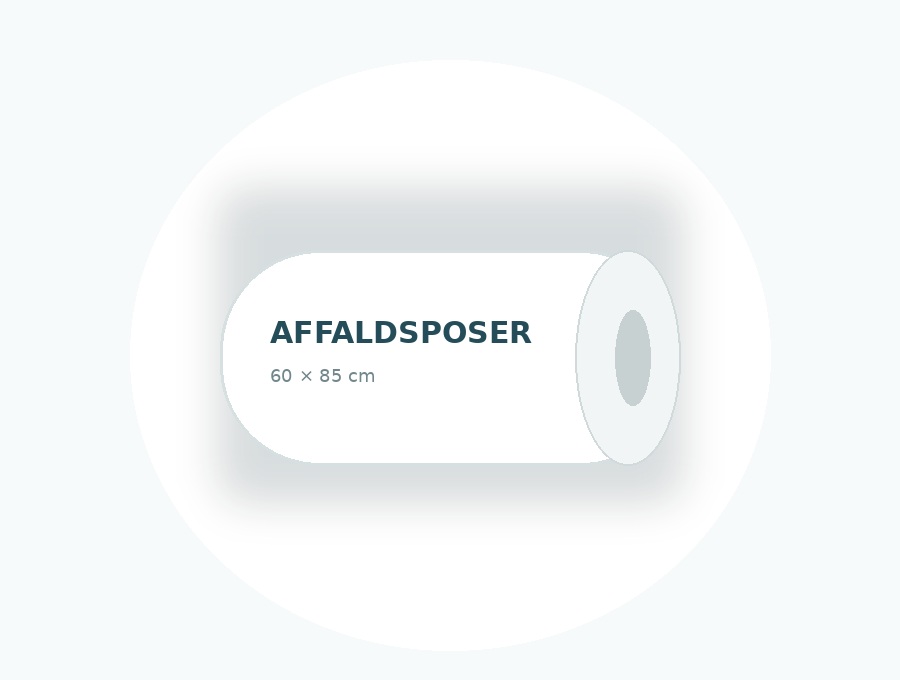 Affaldsposer – kraftig